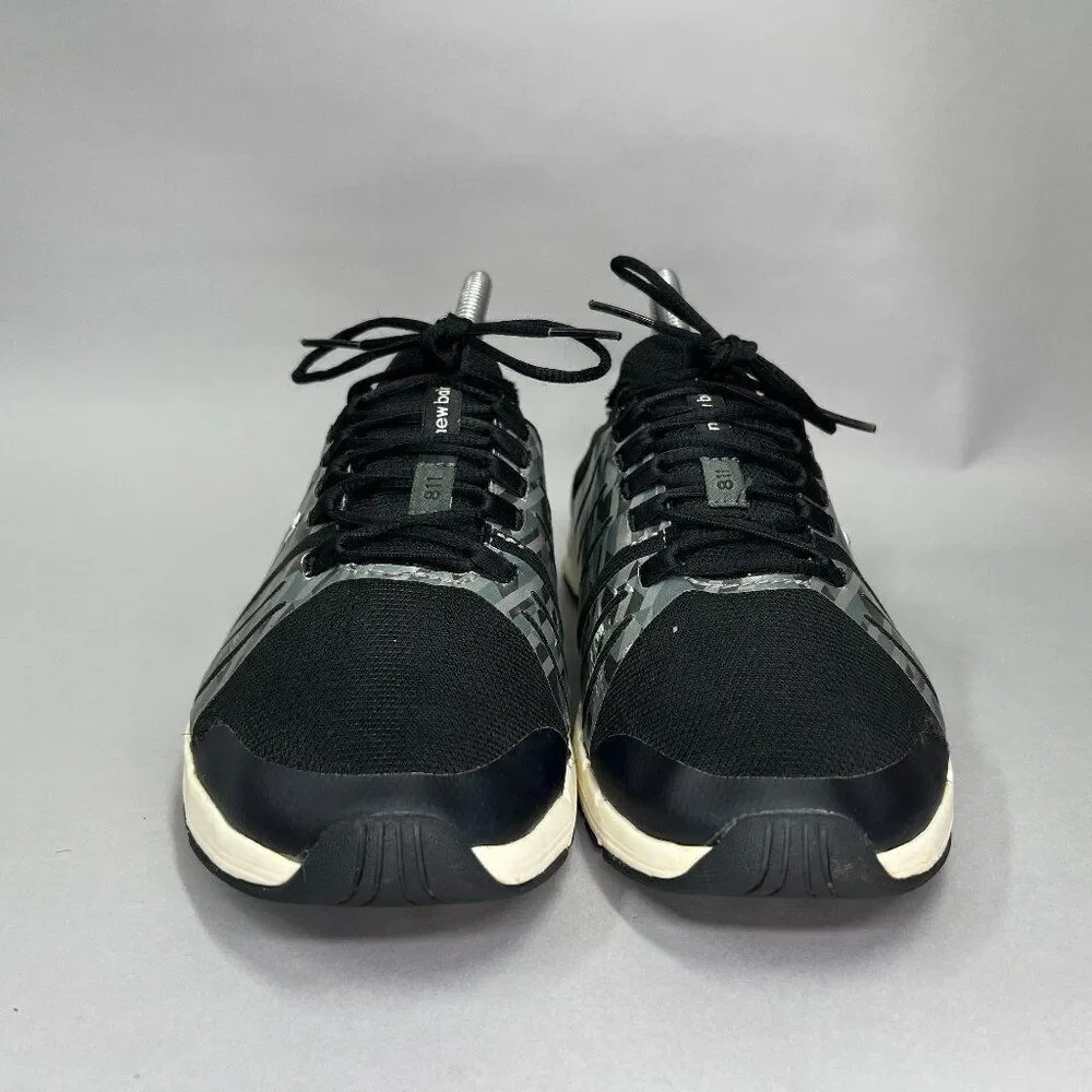 New Balance Womens Black and Gray Athletic Sneakers